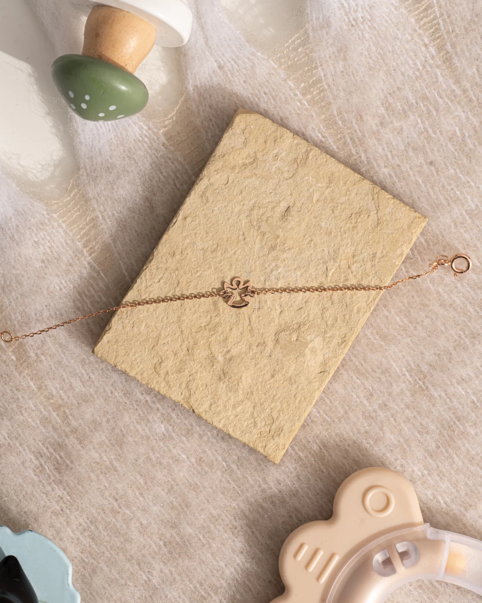 ZILIA Angel Contour Baby Zlatý náramok