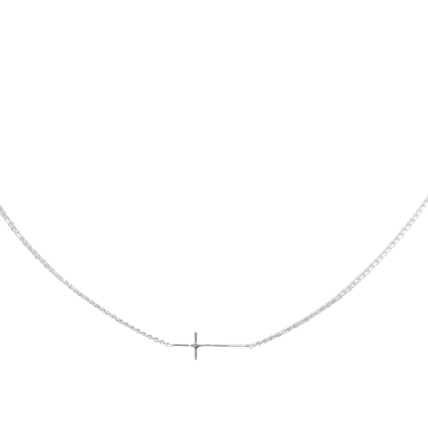 ZILIA Cross Strieborný náhrdelník