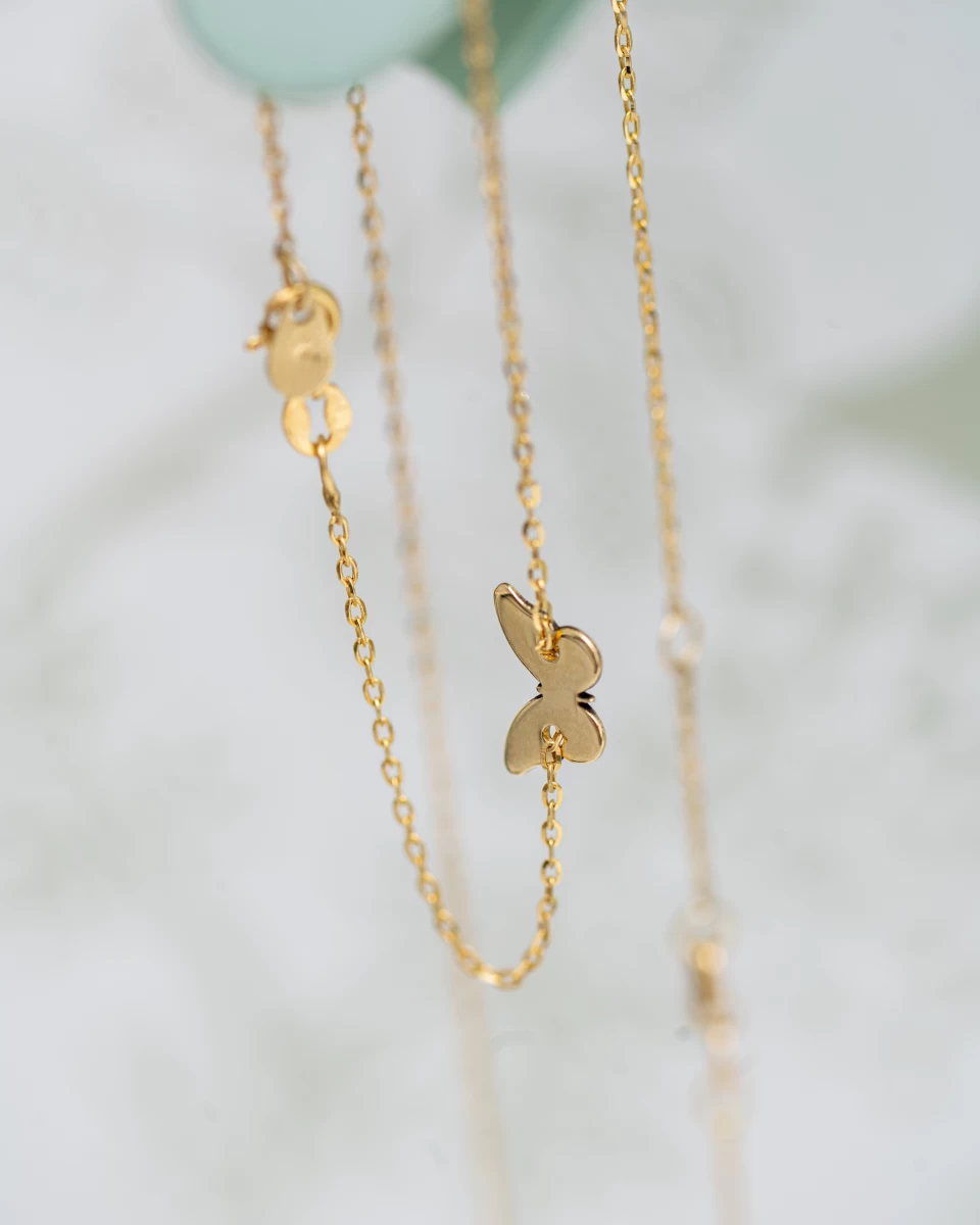 ZILIA Butterfly Baby Zlatý náramok