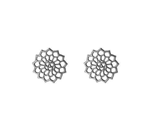 ZILIA Mandala Strieborné Náušnice