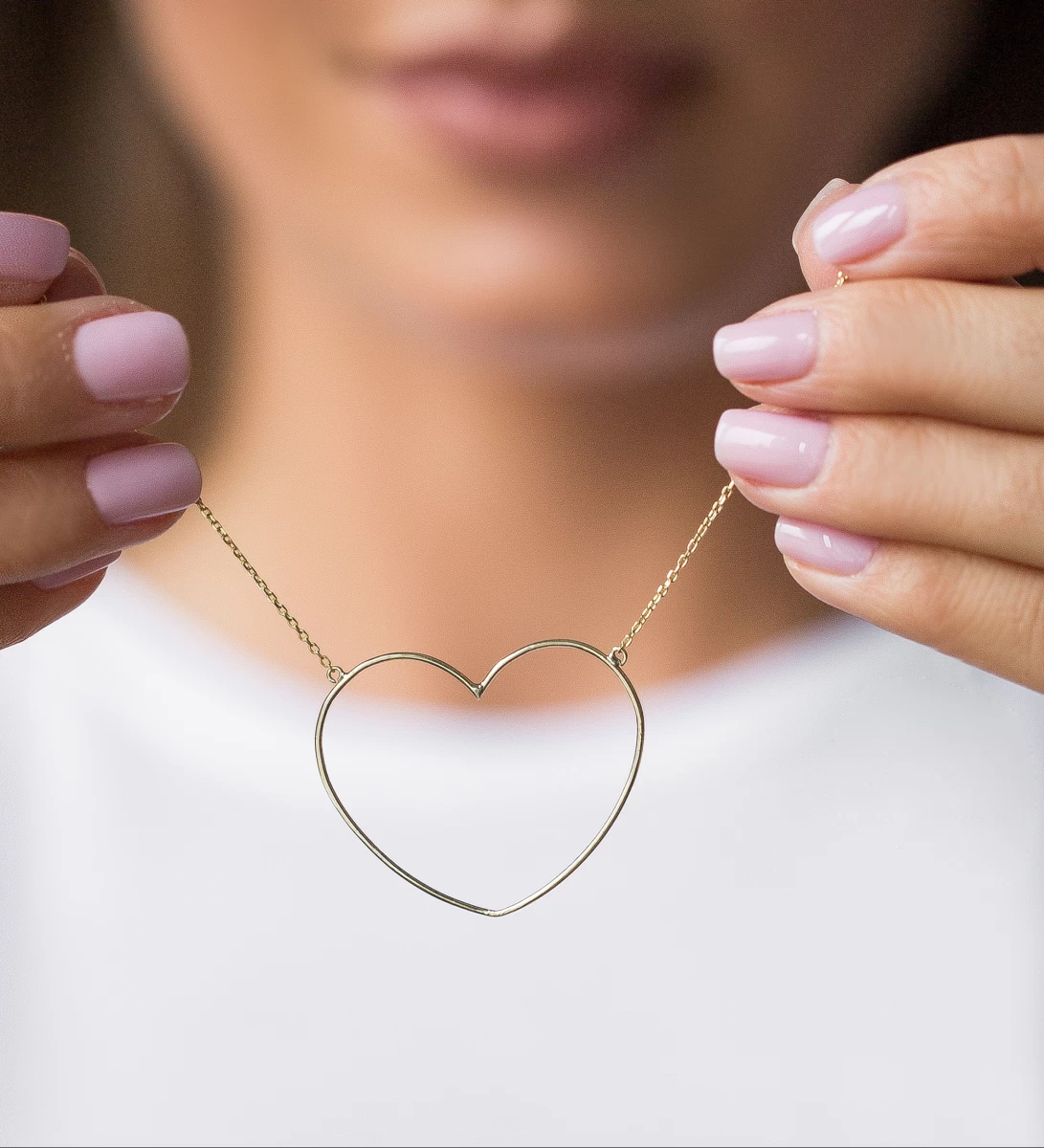 ZILIA Bigheart Zlatý náhrdelník