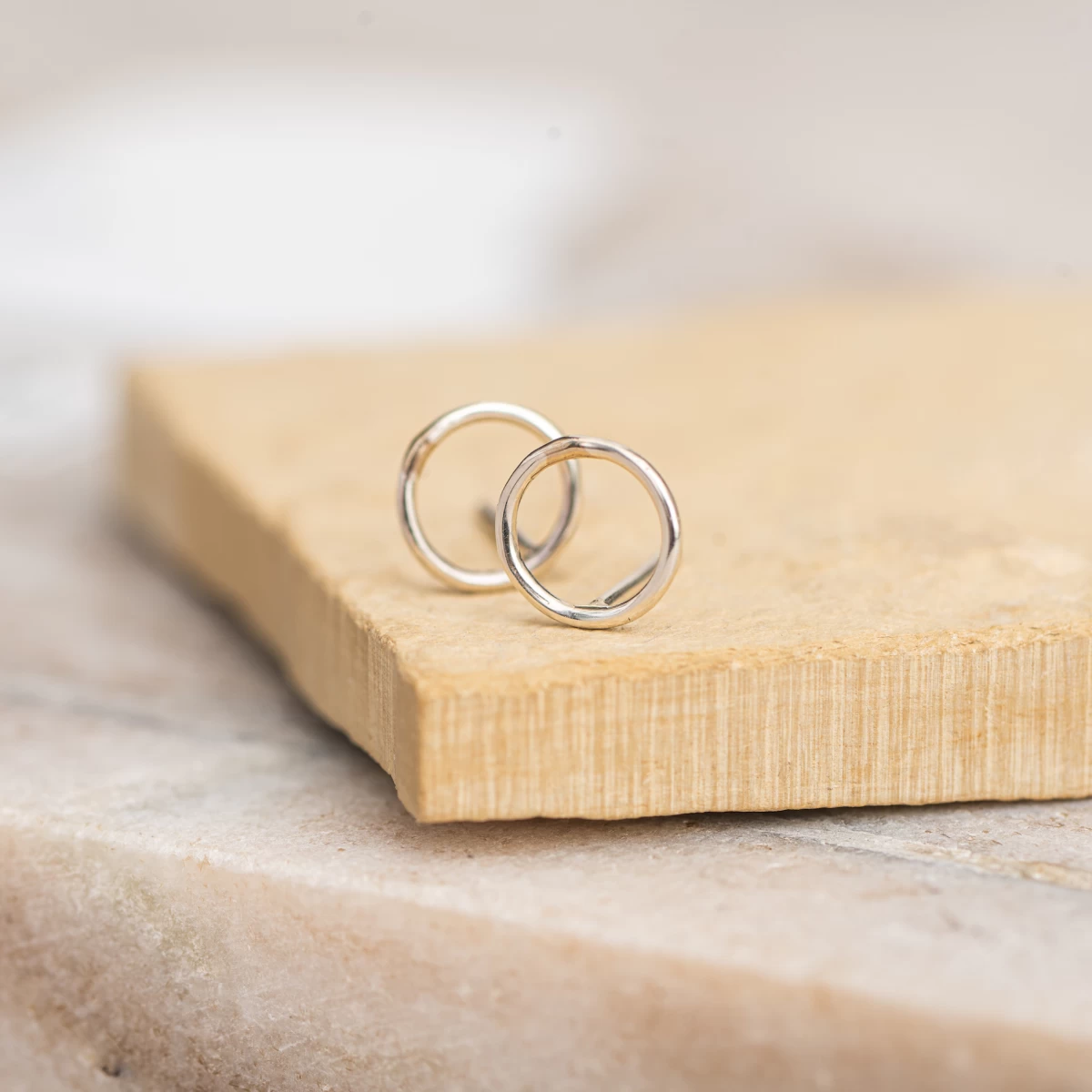 ZILIA Contour Circle Zlaté Náušnice