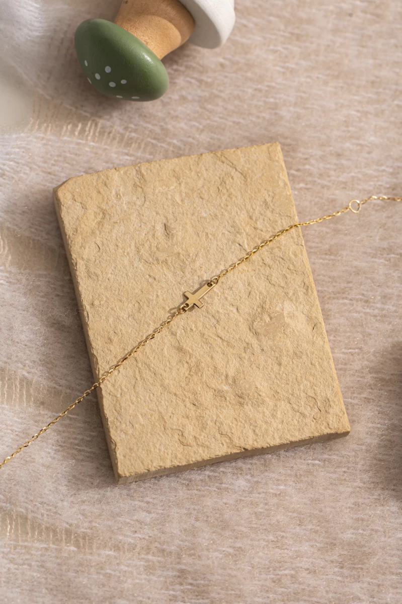 ZILIA Cross Strieborný náramok