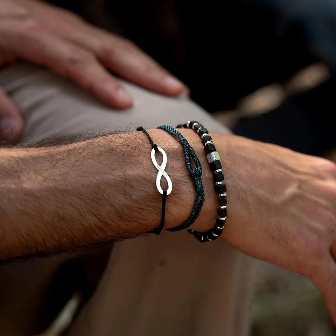 ZILIA Infinite Men Strieborný náramok