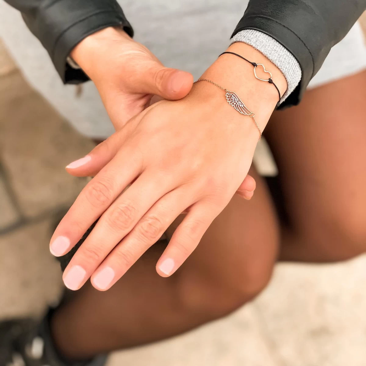 ZILIA Angel Wing Strieborný náramok