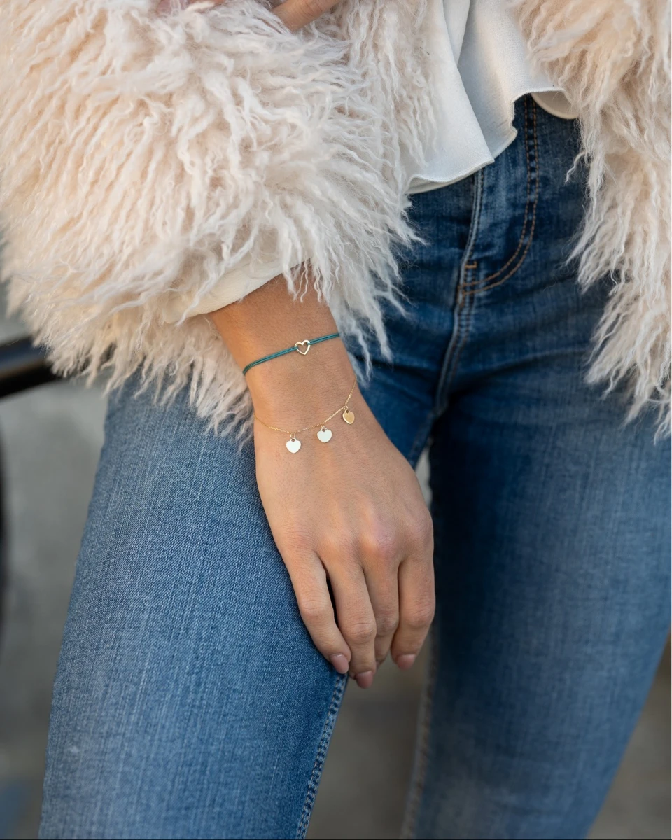 ZILIA Hearts Zlatý náramok