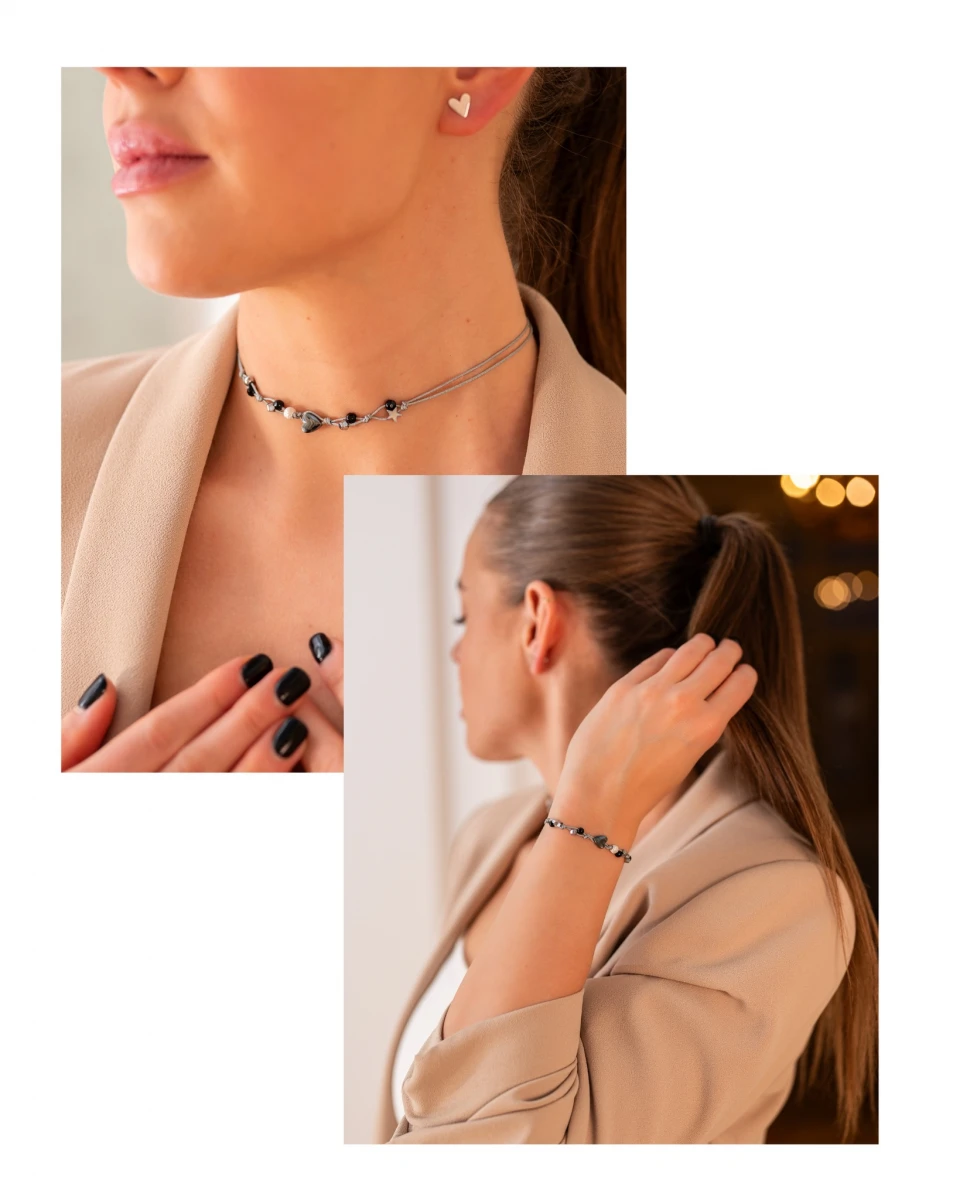 ZILIA Aurielle Strieborná 925 Thread Náramok