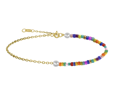 Zlatý členkový náramok ZILIA Florance