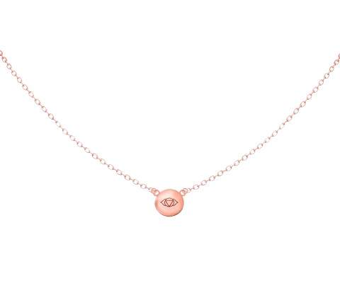 ZILIA Third Eye Chakra Zlatý náhrdelník