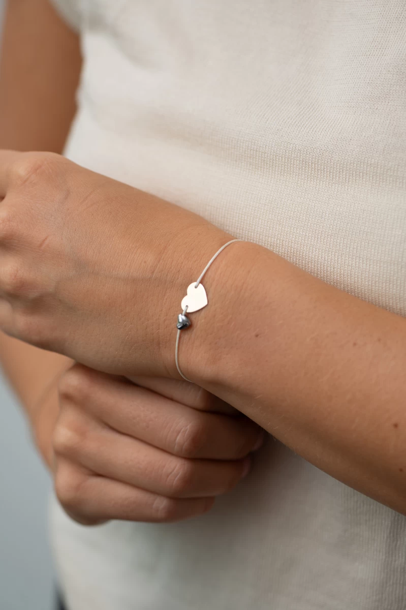 ZILIA Heart Zlatá 14K Thread Náramok