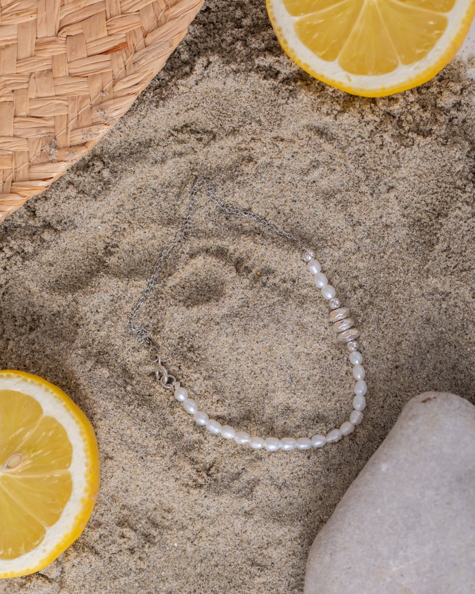 ZILIA Grace Strieborný členkový náramok