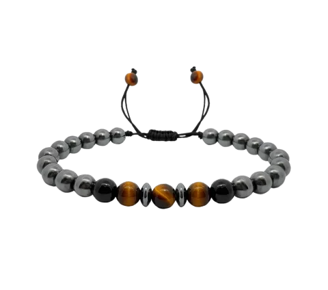 ZILIA Tigers Eye Men 1 Mineral Náramok