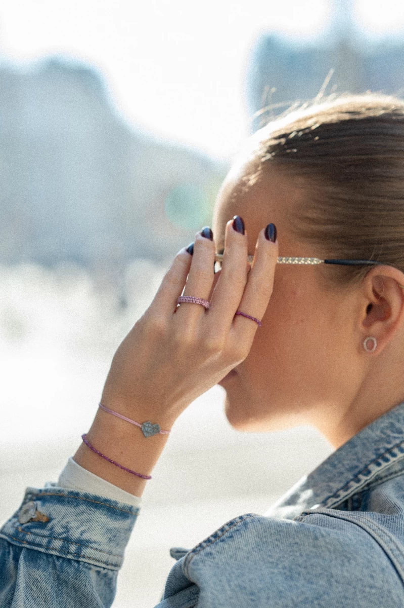 ZILIA Lola Macrame Členkový náramok