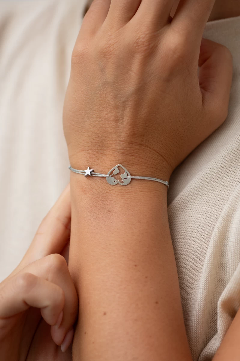 ZILIA Travel Love Zlatá 14K Thread Náramok