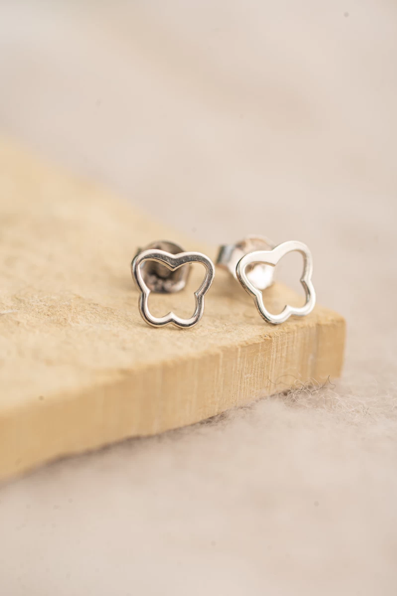 ZILIA Butterfly Contour Baby Zlaté Náušnice