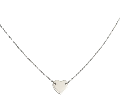 ZILIA Heart Strieborný náhrdelník