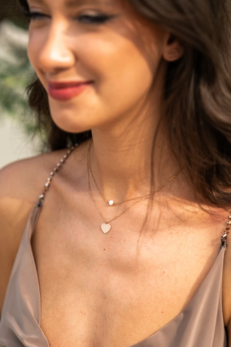 ZILIA Heart Strieborný náhrdelník