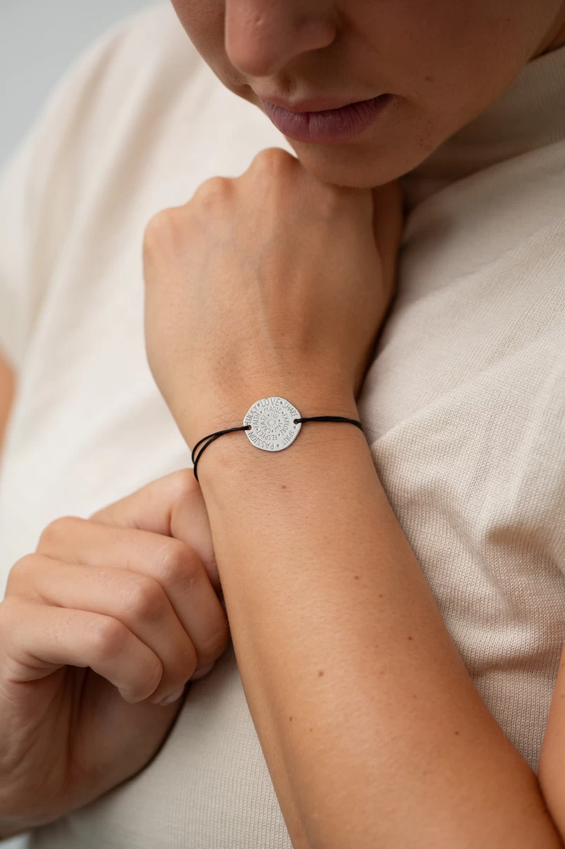 ZILIA Talisman Strieborná 925 Thread Náramok