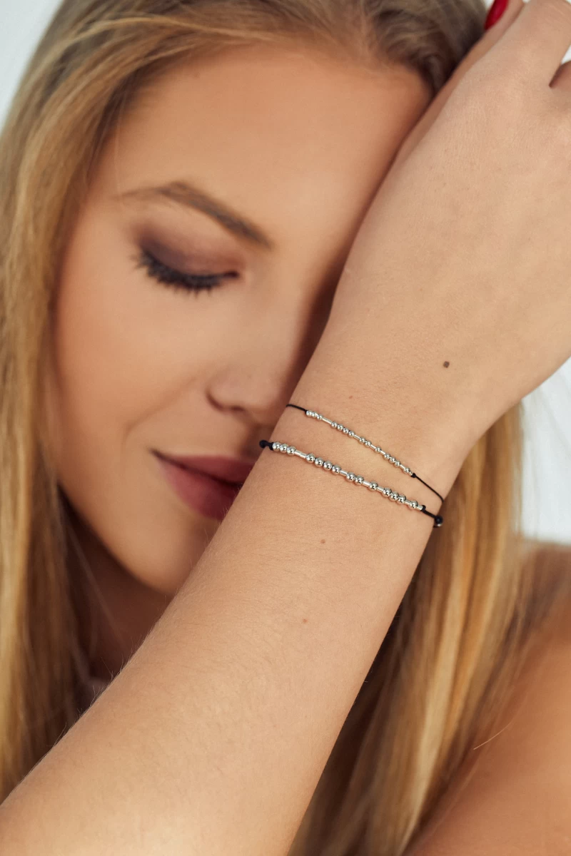 ZILIA Morse Family Strieborný náramok