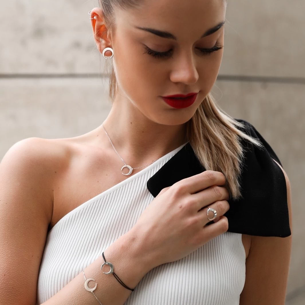 ZILIA Moonlight Strieborný náhrdelník