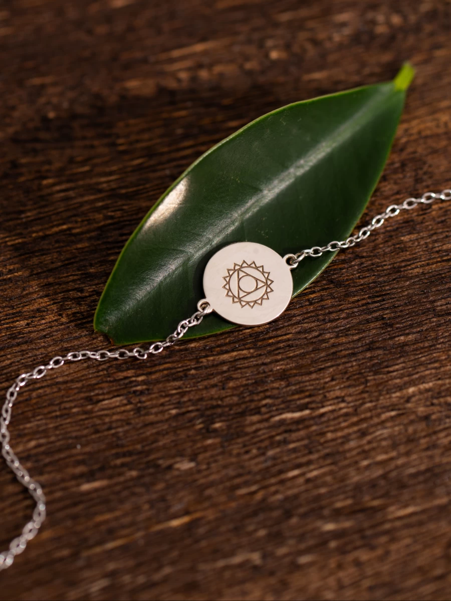 ZILIA Throat Chakra Zlatý náramok