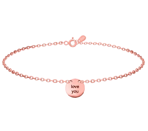 ZILIA Love You Zlatý náramok