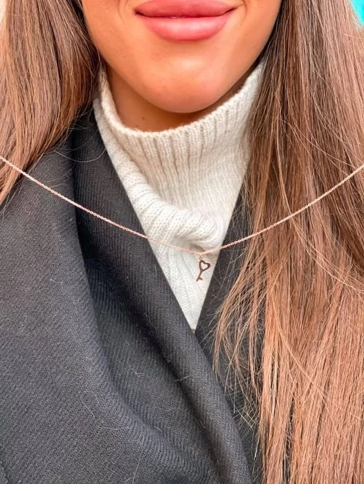 ZILIA Key Zlatý náhrdelník