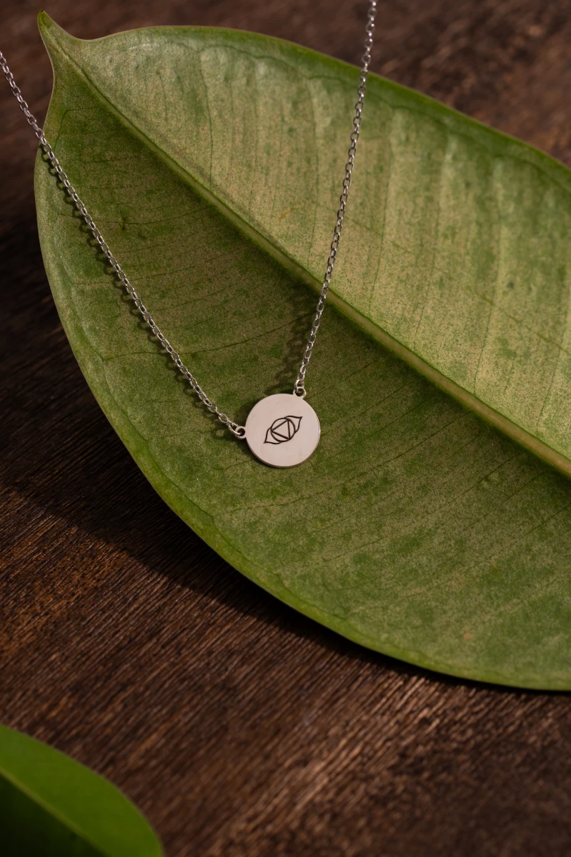 ZILIA Third Eye Chakra Zlatý náhrdelník