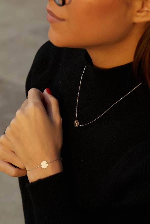 ZILIA Circle Strieborný náramok