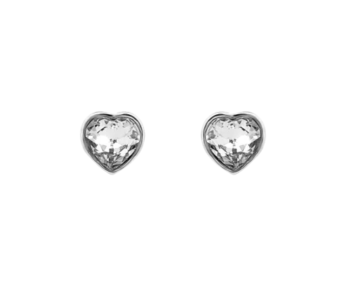 ZILIA Crystal Heart Strieborné Náušnice