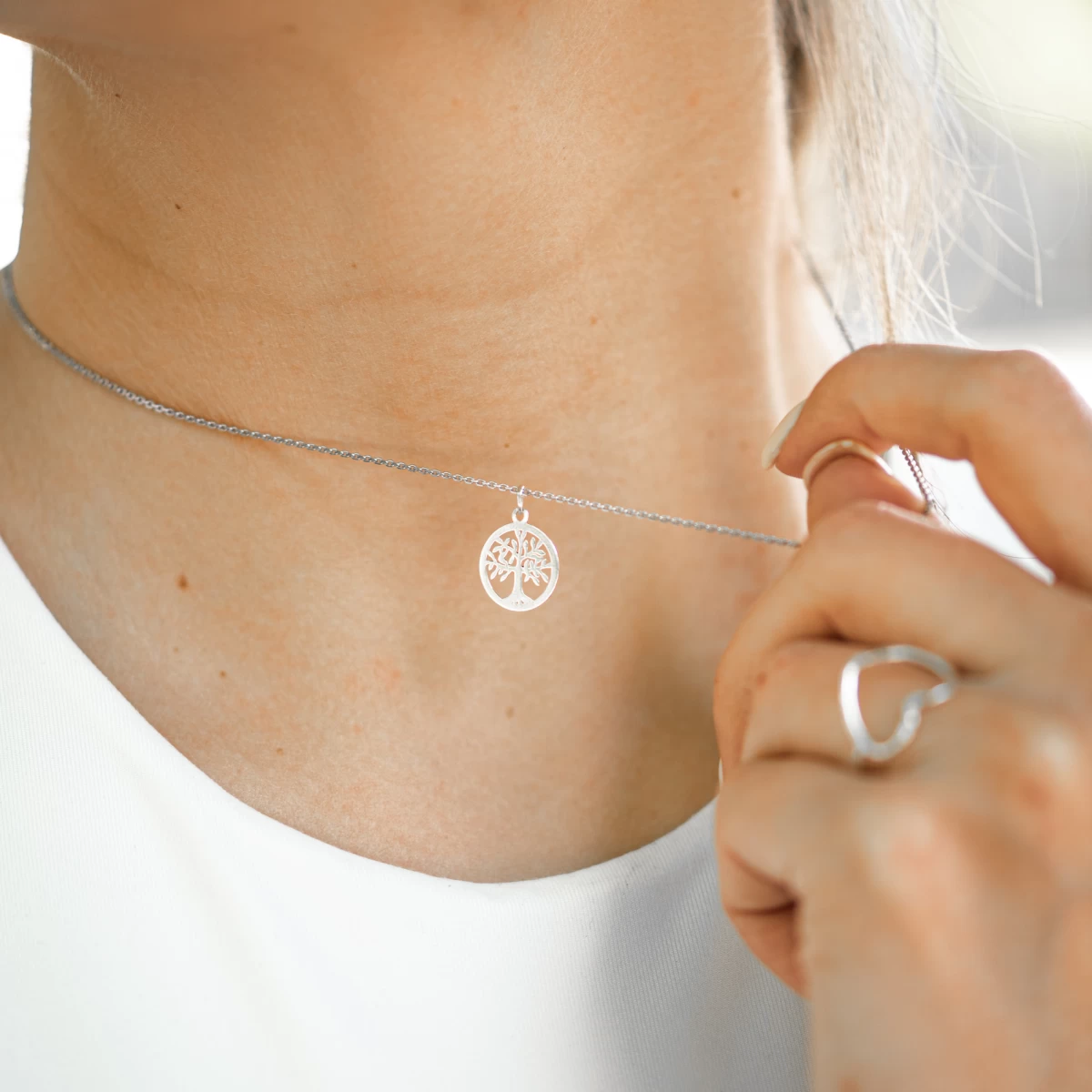 ZILIA Tree Of Life Strieborný náhrdelník