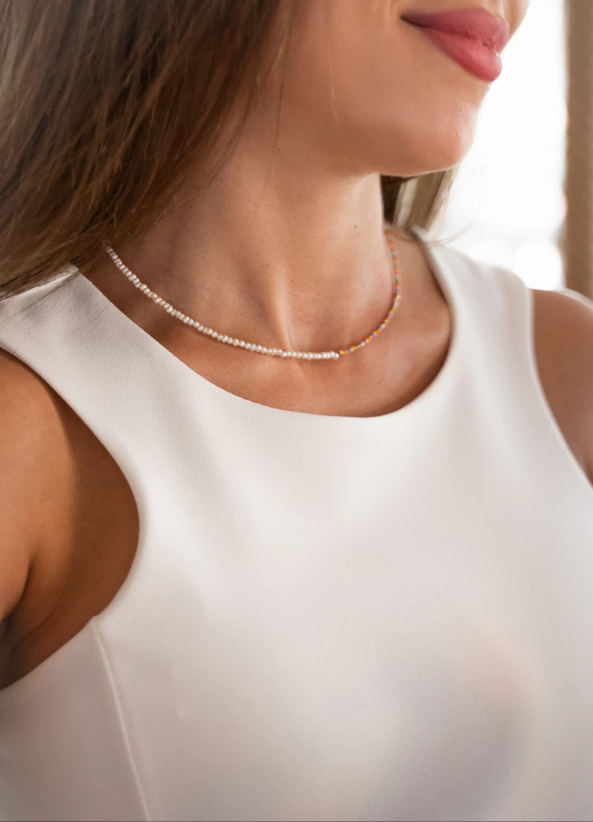 ZILIA Rainbow Strieborný náhrdelník