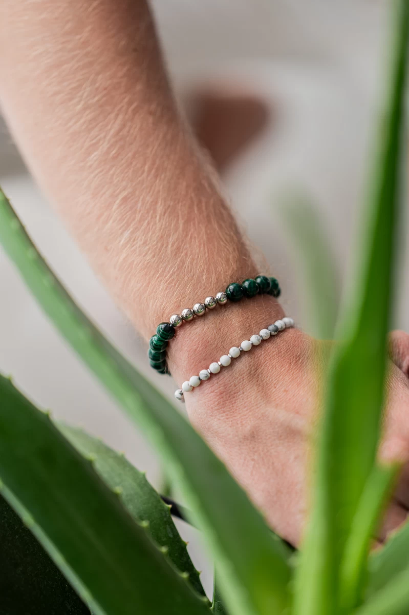 ZILIA Hunter Men 2 Strieborná 925 Thread Náramok