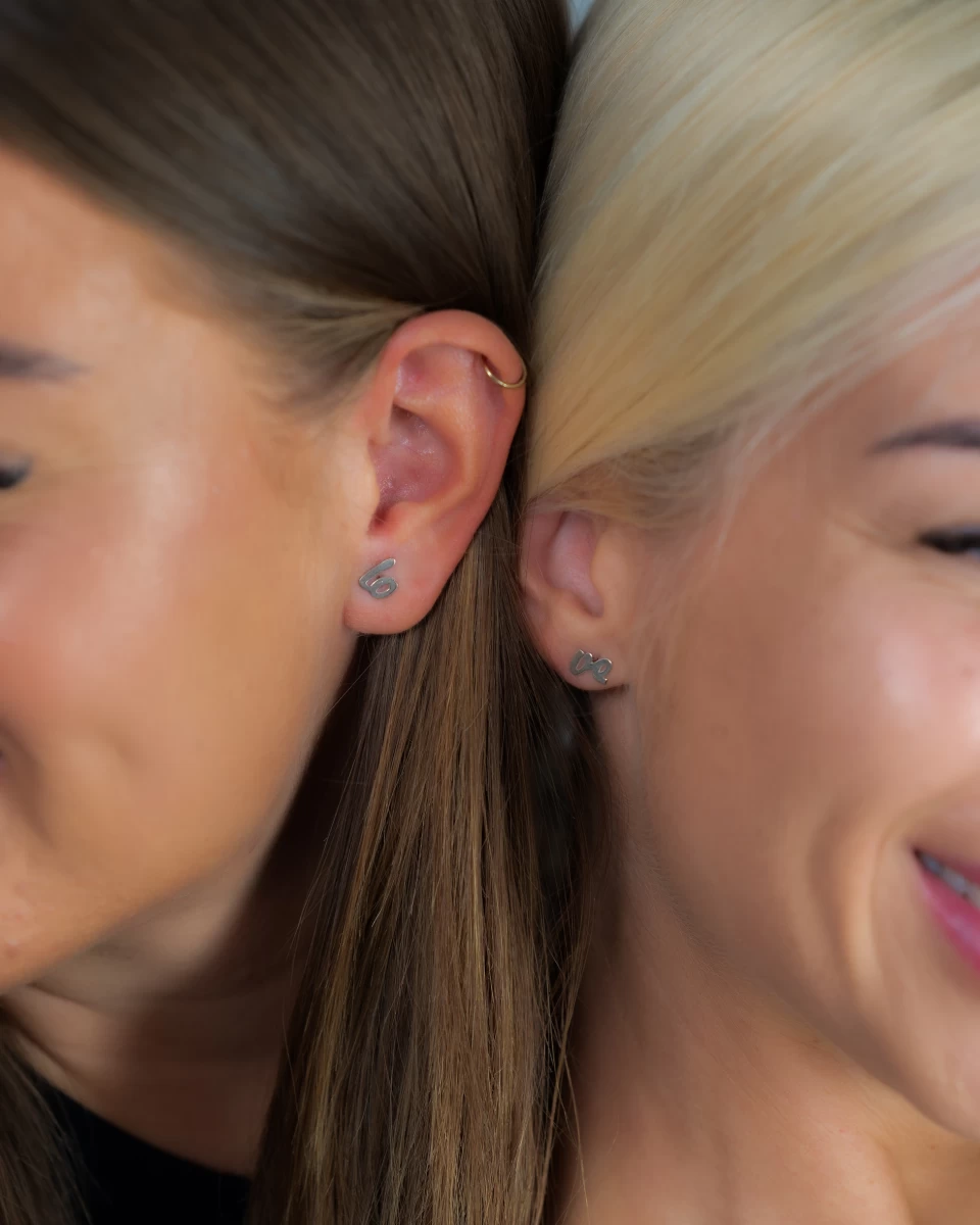 ZILIA Love Strieborné Náušnice