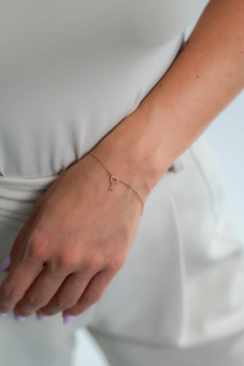 ZILIA Lock Zlatý náramok