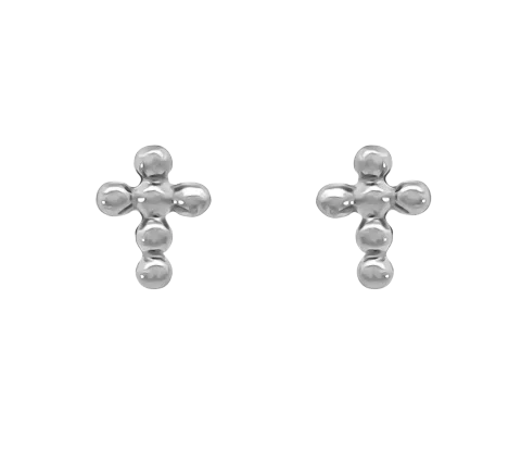 ZILIA Cross Strieborné Náušnice