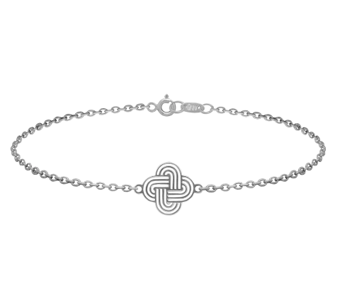 ZILIA Solomon Knot Strieborný náramok