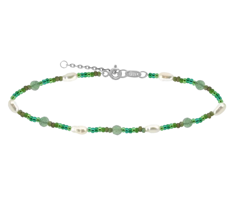 ZILIA Verona Pearl Mineral Strieborný náramok