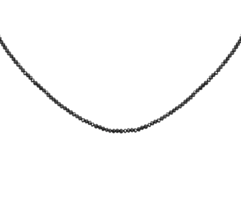 ZILIA Gemstone Spinell Strieborný náhrdelník