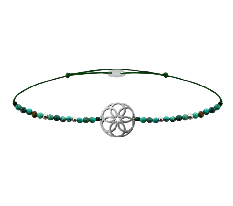 ZILIA Rosette Strieborný náramok