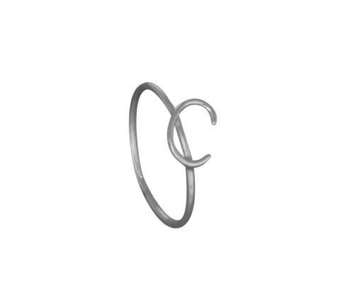 ZILIA Alphabet Strieborný prsteň