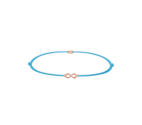ZILIA Infinity Baby Zlatá 14K Thread Náramok