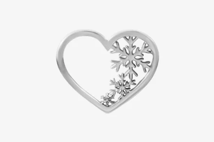 Snehová vločka v srdci