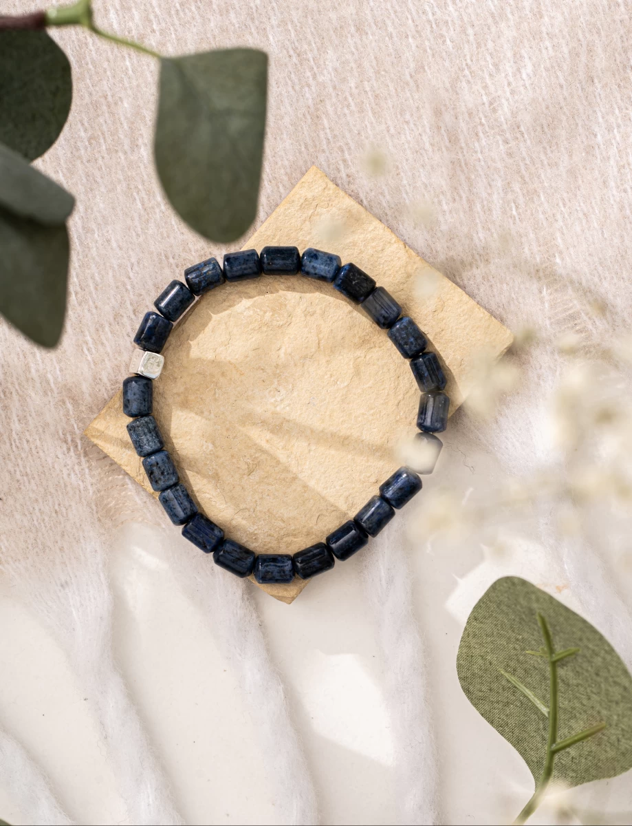 Strieborný náramok ZILIA Jasper Men 2