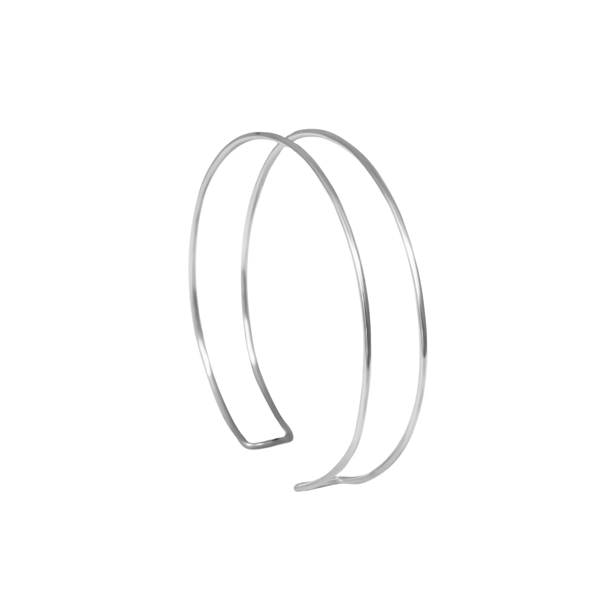 Dvojitý strieborný 925 náramok