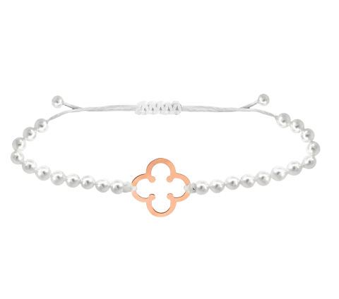 ZILIA Luna Flower Rose Zlatý náramok