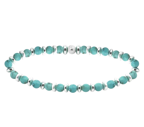 ZILIA Leyla Turquoise Strieborný náramok