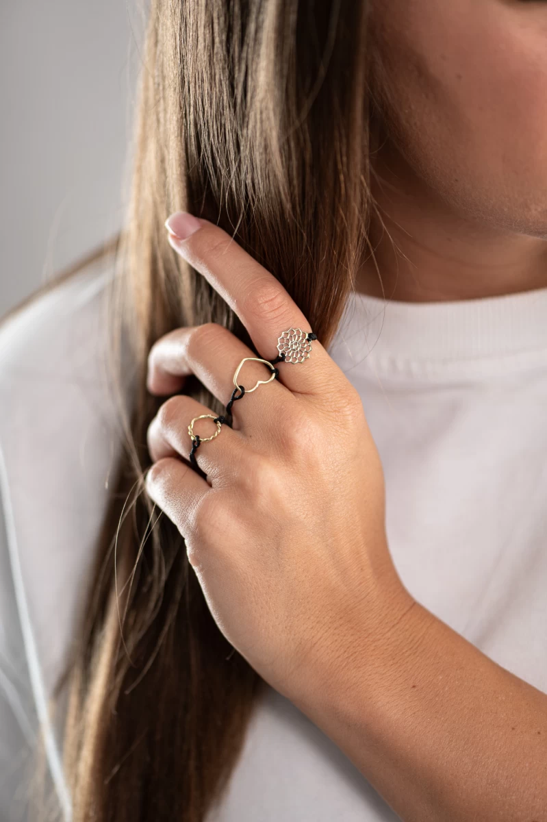 ZILIA Nolita Circle Zlatý prsteň