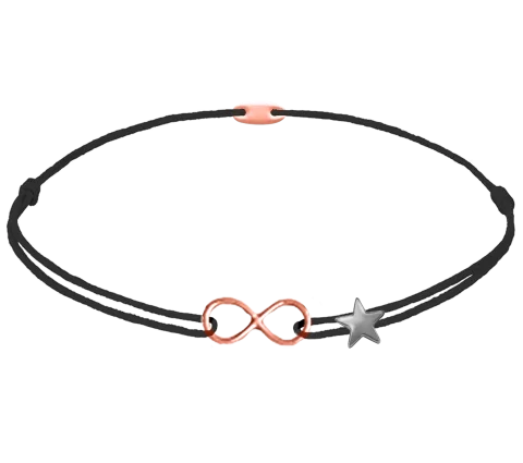 ZILIA Infinity Zlatá 14K Thread Náramok