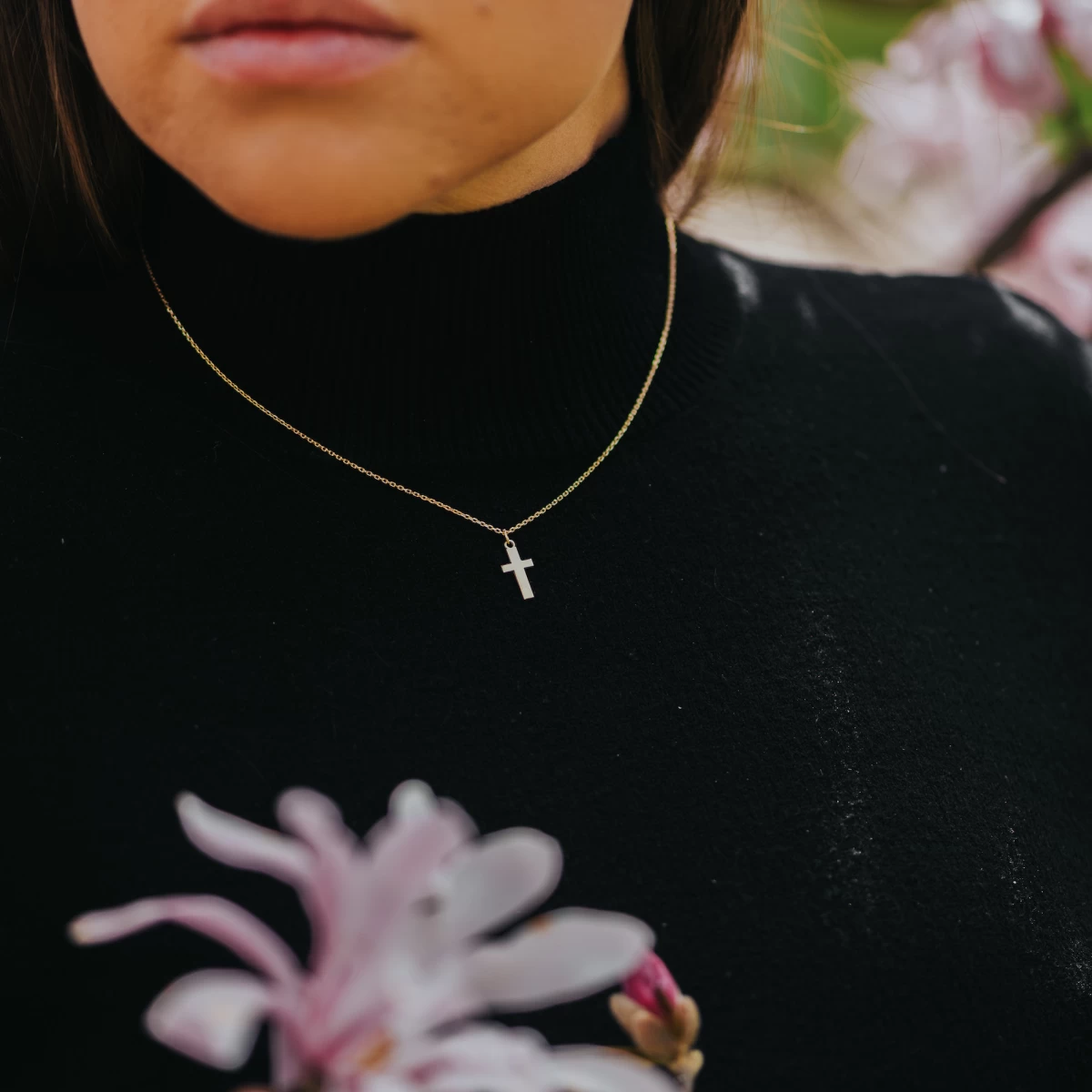 ZILIA Cross Strieborný náhrdelník